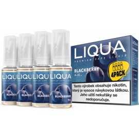 4-Pack Černica LIQUA Elements E-Liquid