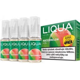 4-Pack Červený melón LIQUA Elements E-Liquid
