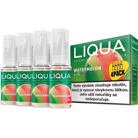 4-Pack Červený melón LIQUA Elements E-Liquid