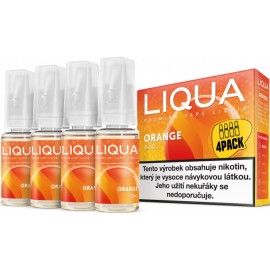 4-Pack Orange LIQUA Elements E-Liquid