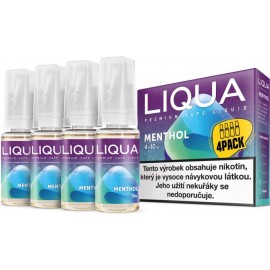 4-Pack Mentol LIQUA Elements E-Liquid