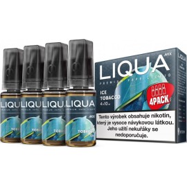 4-Pack Ľadový tabak LIQUA Mix E-Liquid