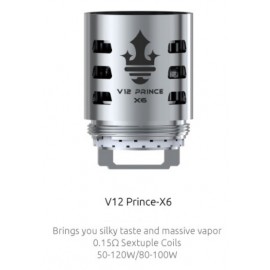 SMOK TFV12 Prince - X6 žhaviaca hlava