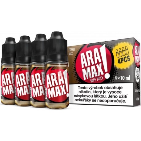 4-Pack Káva Aramax e-liquid