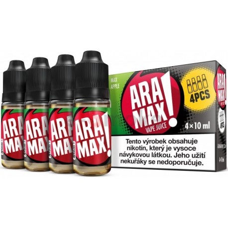4-Pack Jablko Aramax e-liquid