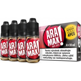 4-Pack Max Strawberry Aramax e-liquid