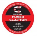 Coilology Fused Clapton SS316L 2-26/38 drôt (3m)