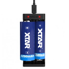 Xtar MC2 nabíjačka pre monočlánky s micro USB káblom