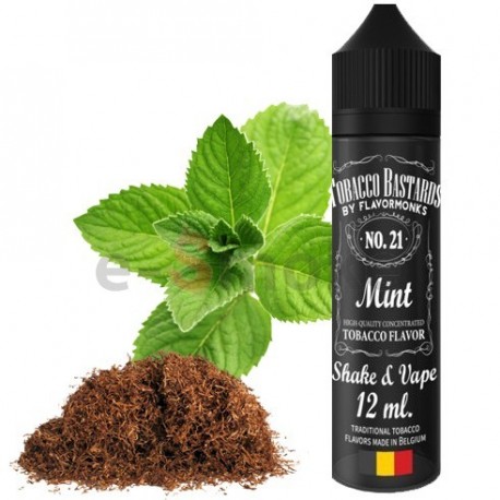 60 ml Mint No.21 Tobacco Bastards - 12 ml S&V