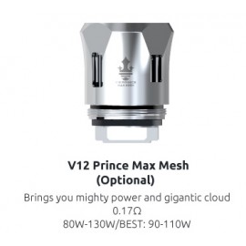 SMOK V12 Prince Max Mesh 0,17 Ohm žhaviaca hlava