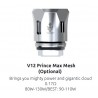 SMOK V12 Prince Max Mesh 0,17 Ohm žhaviaca hlava