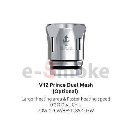 SMOK V12 Prince Dual Mesh 0,2 Ohm žhaviaca hlava