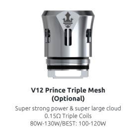 SMOK V12 Prince Triple Mesh 0,15 Ohm žhaviaca hlava