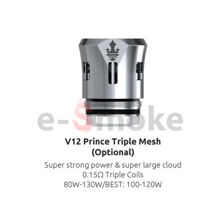 SMOK V12 PrinceTriple Mesh 0,2 Ohm žhaviaca hlava