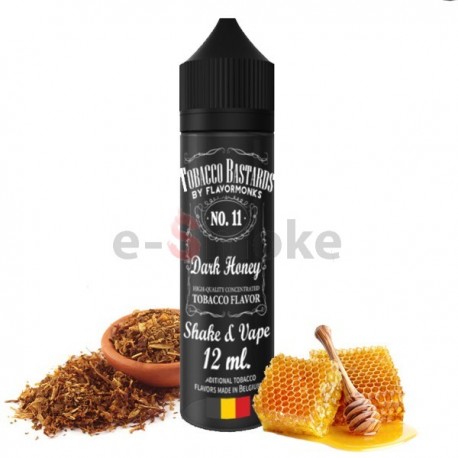 60 ml Dark Honey No.11 Tobacco Bastards - 12 ml S&V