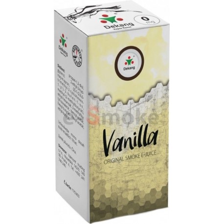 Vanilka e-liquid 10 ml Dekang Classic