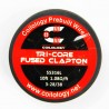 Coilology Tri-Core Fused Clapton SS316L odporový drôt (3m)
