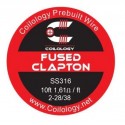 Coilology Fused Clapton SS316L 2-28/38 drôt (3m)