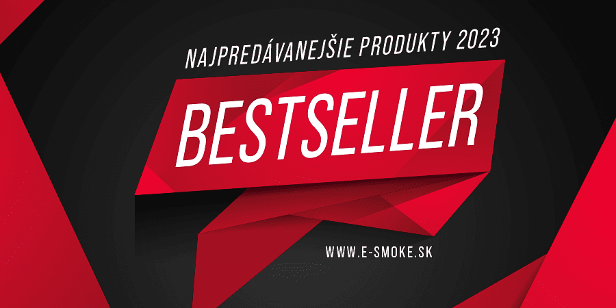Najpredávanejšie produkty za rok 2023 (www.e-smoke.sk)