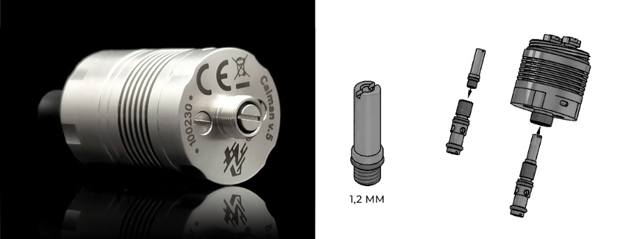 Vape Systems Caiman V5 Basic Kit RDA (www.e-smoke.sk)