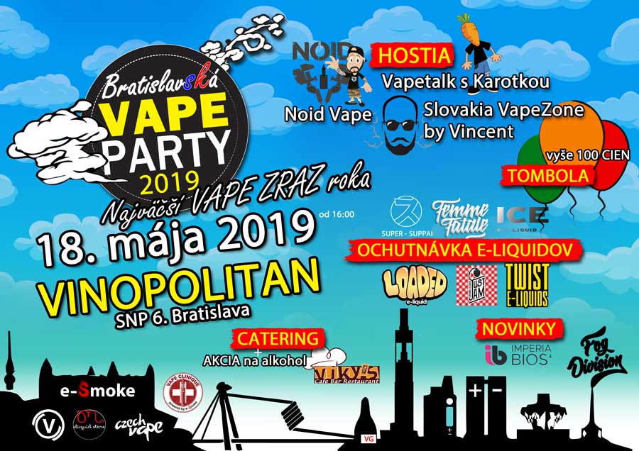 e-smoke Vape párty 2019